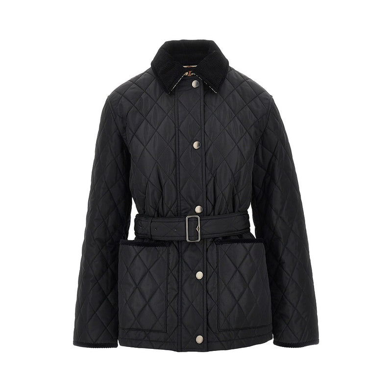 Burberry Burberry Quilted Nylon Jacket Black Women - World Class Fashion