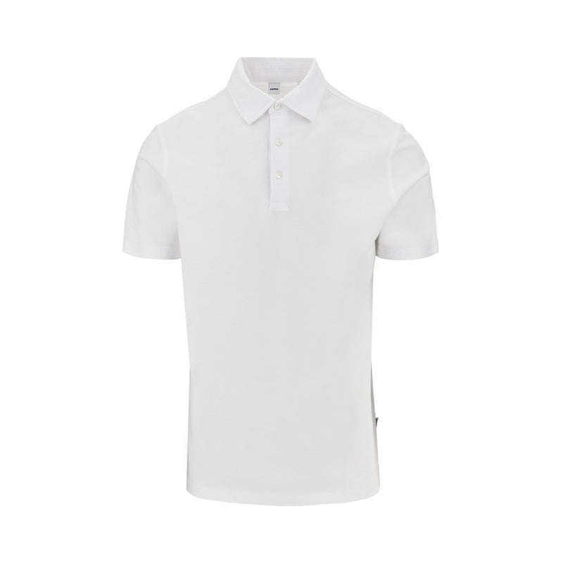 Aspesi Aspesi Jersey Polo Shirt White Men - World Class Fashion