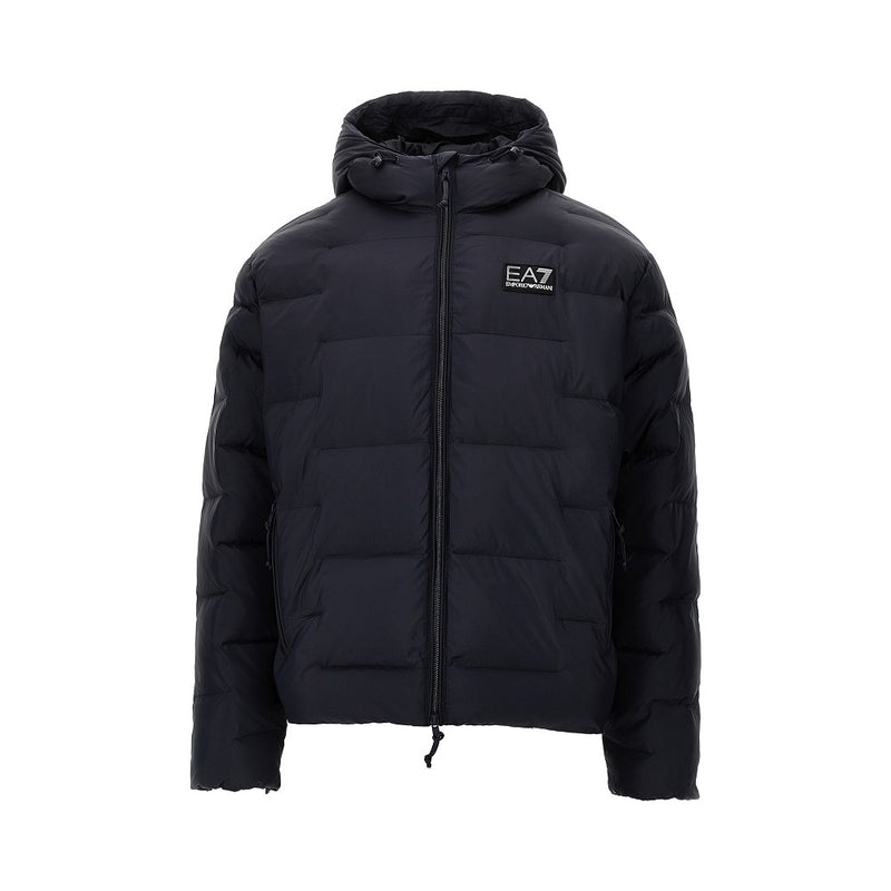 Ea7 Ea7 Padded Micro Ripstop Jacket Black - World Class Fashion
