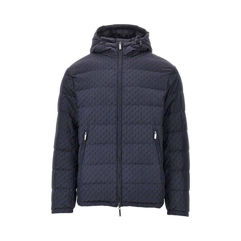 Emporio Armani Emporio Armani Reversible Nylon Down Jacket Blue - World Class Fashion