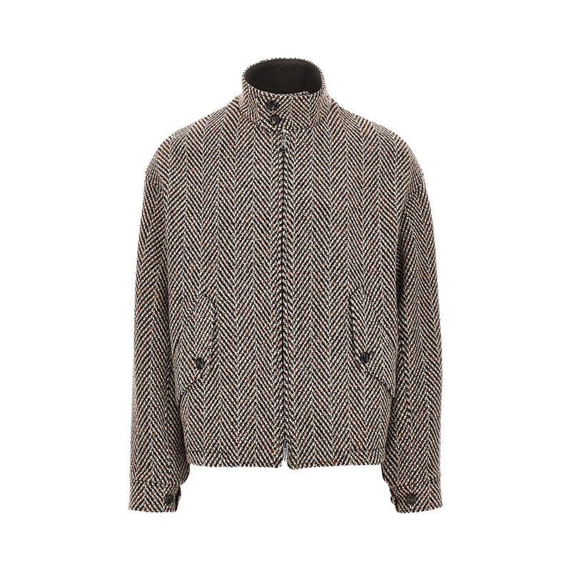 Emporio Armani Emporio Armani Knitted Blouson Multicolor Men - World Class Fashion