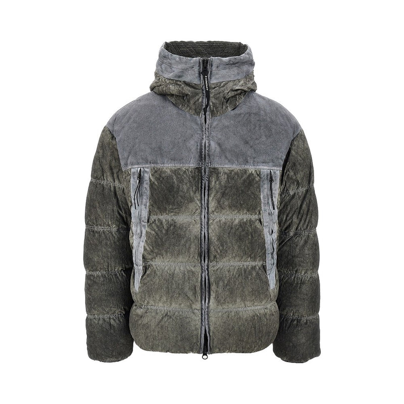 Cp Company Cp Company Eco-Chrome R Down Jacket Grey - World Class Fashion
