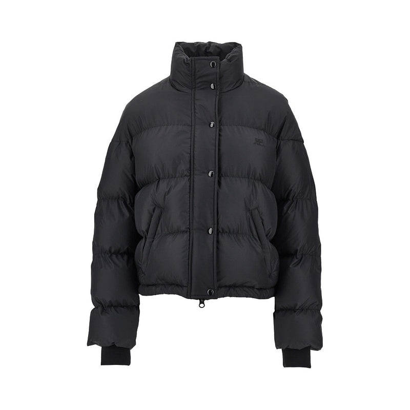 Courreges Courreges Short Down Jacket Black Women - World Class Fashion