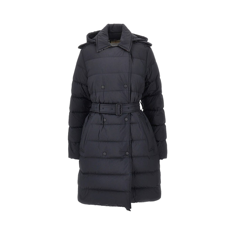 Burberry Burberry Knee-length Down Jacket Black Women - World Class Fashion