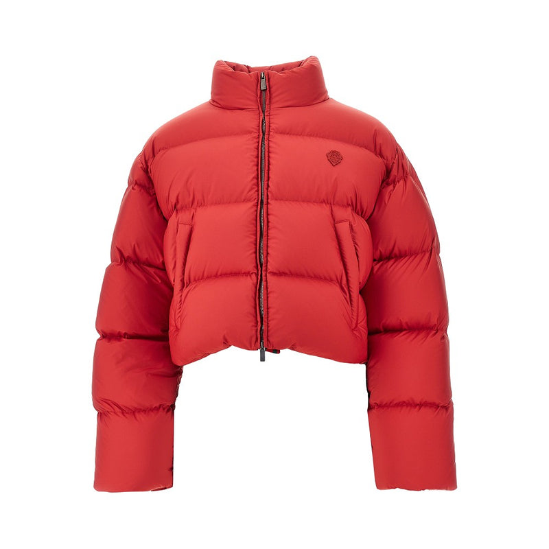 Gucci Gucci Cropped Down Jacket Red Women - World Class Fashion