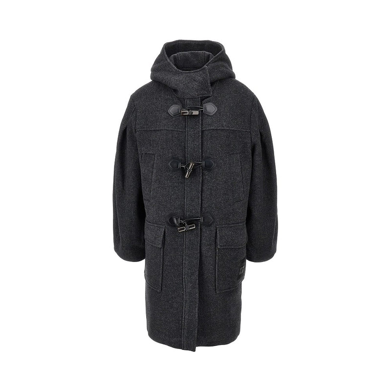 Ganni Ganni Wool-blend Coat Grey Women - World Class Fashion