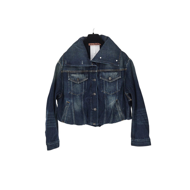 Acne Acne Denim Jacket Blue Women - World Class Fashion