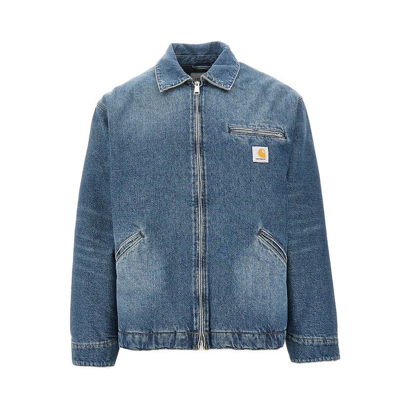 Carhartt WIP Carhartt WIP Detroit Padded Denim Jacket Blue - World Class Fashion