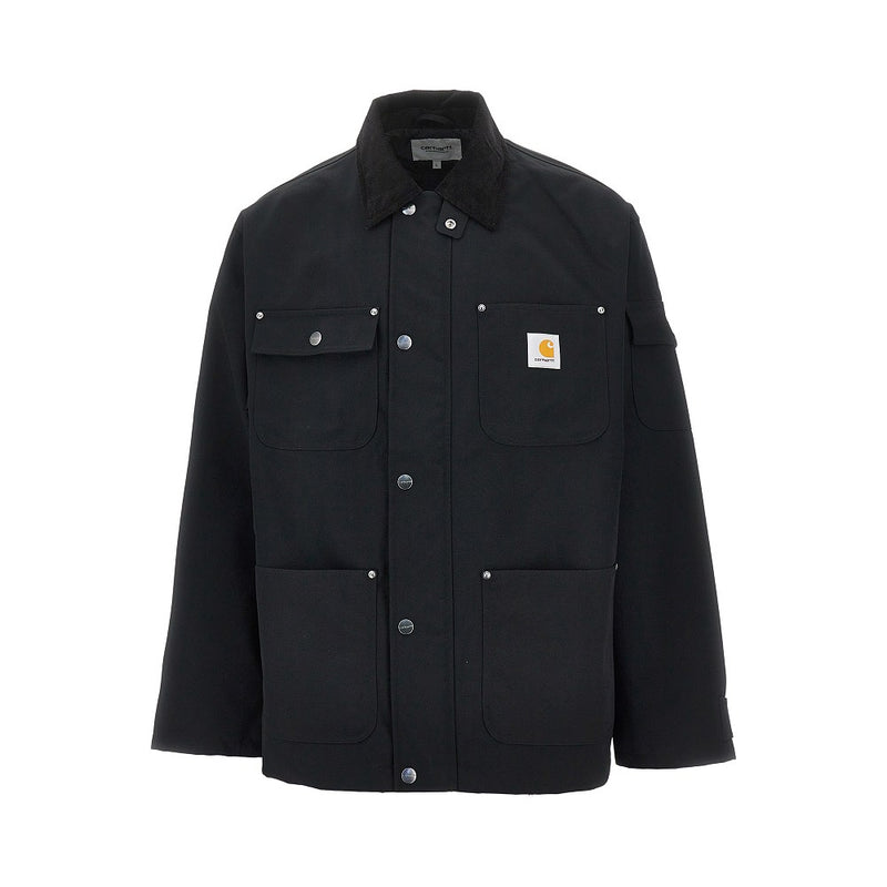 Carhartt WIP Carhartt WIP Clapton Nylon Canvas Jacket Black - World Class Fashion