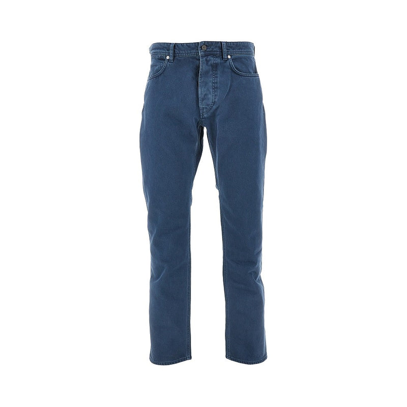 Stone Island Denim Stone Island Denim Research Straight Fit Jeans Blue - World Class Fashion