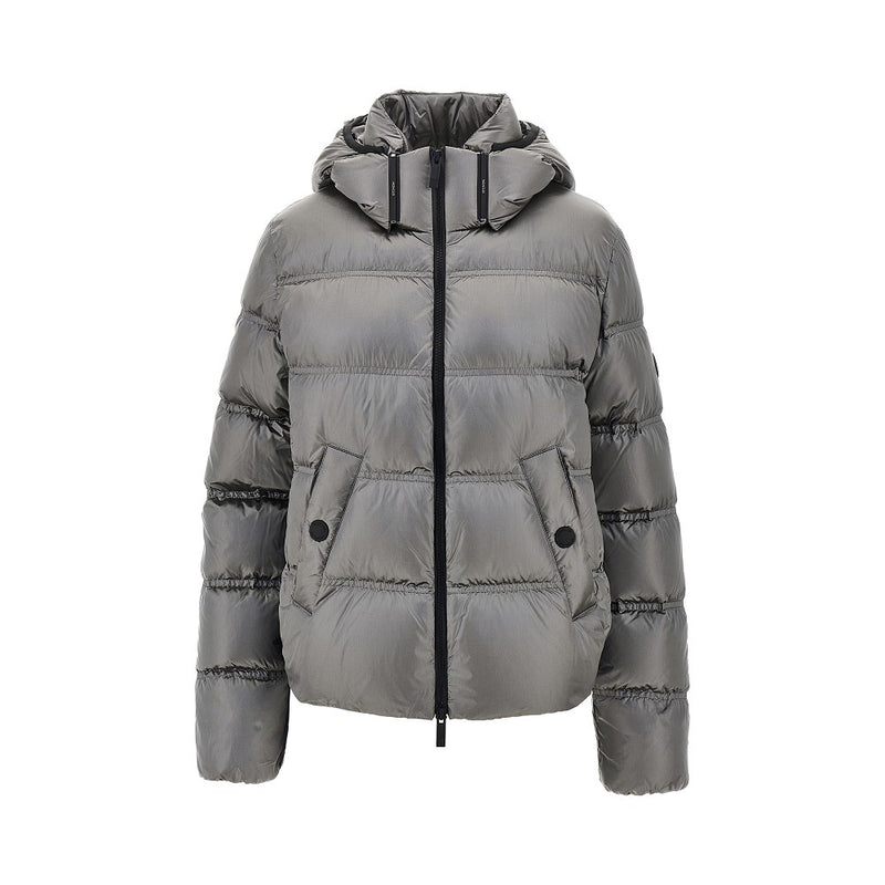 Moncler Moncler Sensation Short Down Jacket Grey - World Class Fashion
