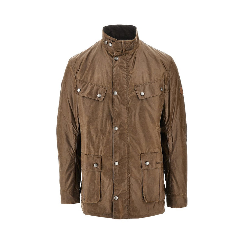 Barbour International Barbour International Duke Waxed Cotton Jacket Brown - World Class Fashion