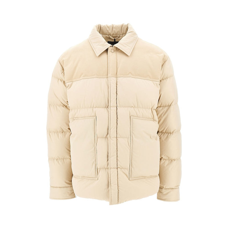 Herno Laminar Herno Laminar Cotton-blend Down Jacket Beige - World Class Fashion