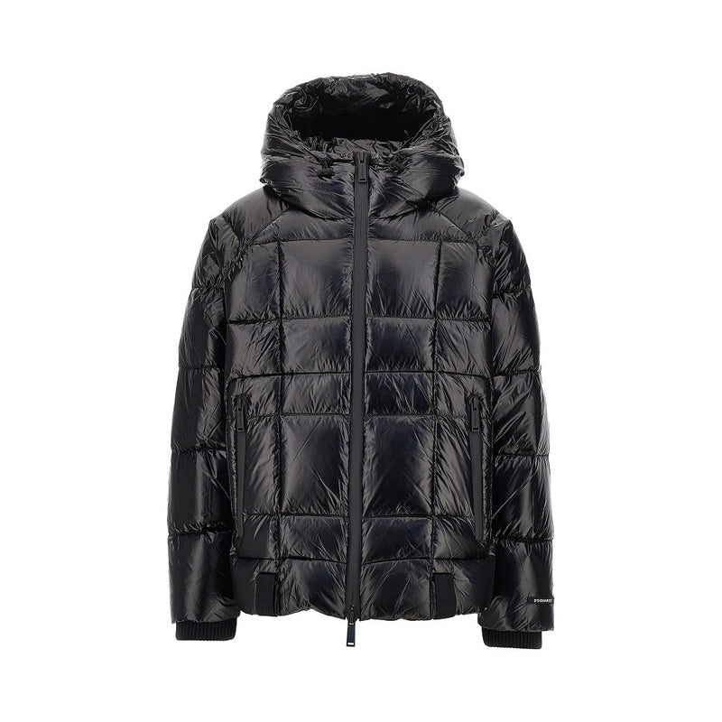 Dsquared2 Dsquared2 Quilted Padded Nylon Downjacket Black - World Class Fashion