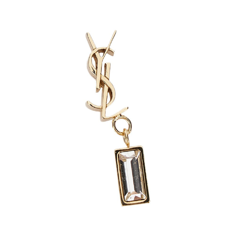 Saint Laurent Saint Laurent Cassandre Earring Gold Women - World Class Fashion