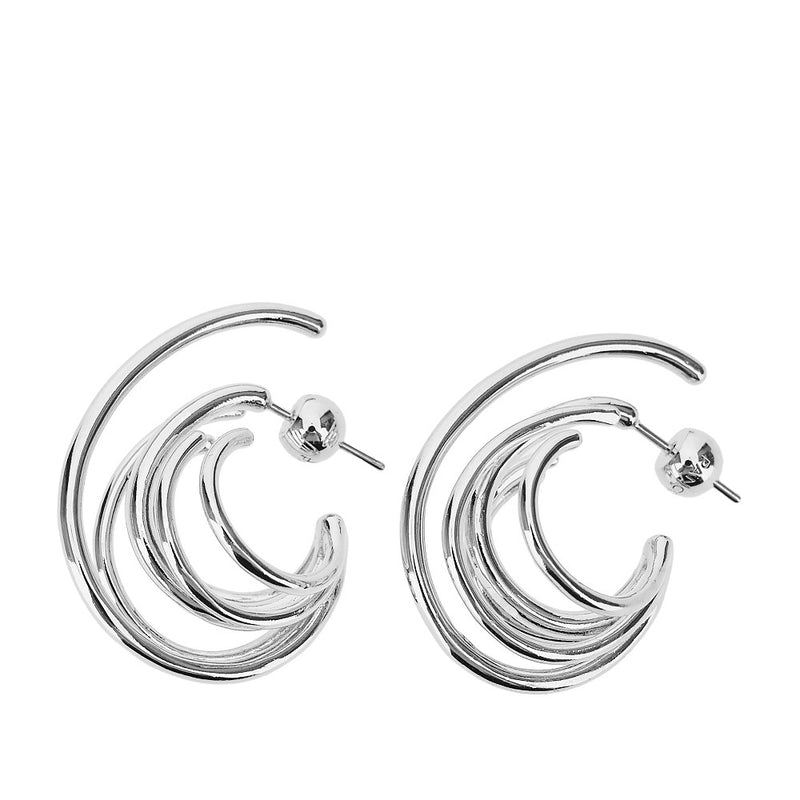 Panconesi Panconesi Orbit Small Earrings Silver Women - World Class Fashion