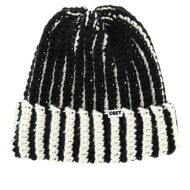 Obey Obey Scout Chunky Beanie Black - World Class Fashion