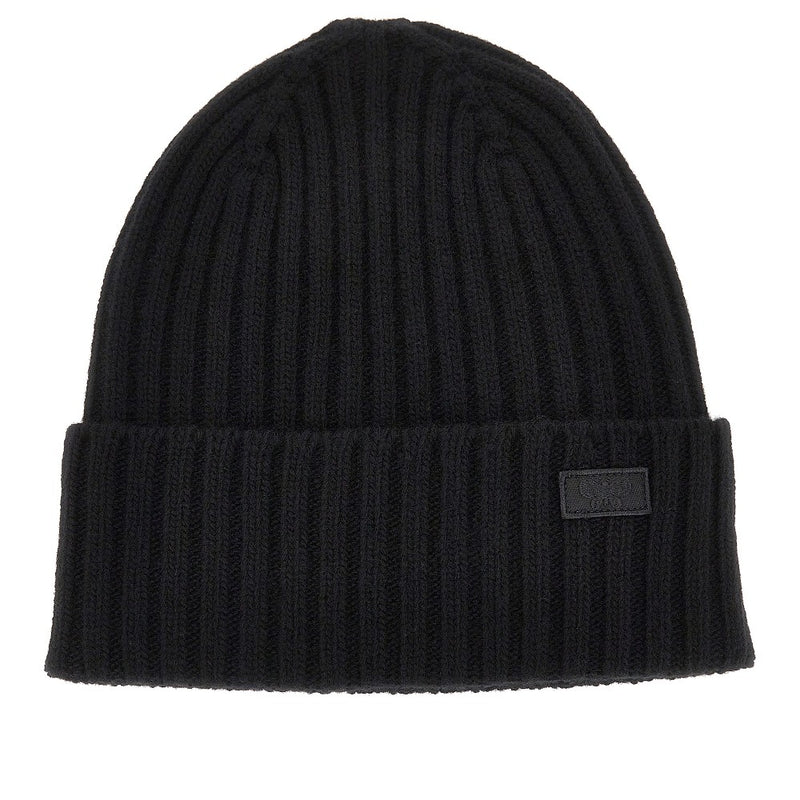 Max Mara Weekend Max Mara Weekend Virgin Wool Beanie Hat Black - World Class Fashion