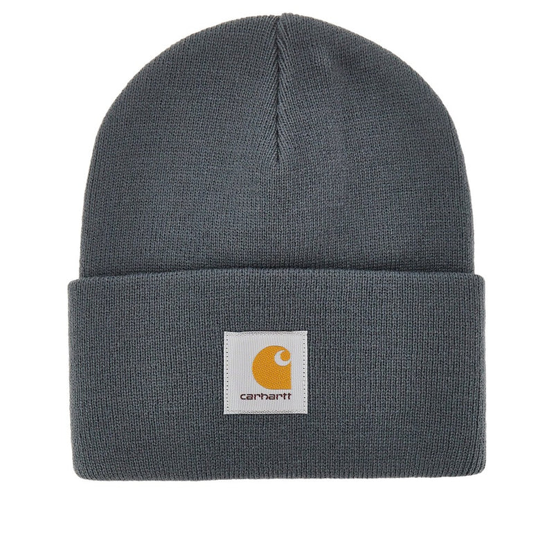 Carhartt WIP Carhartt WIP Logo Patch Beanie Blue - World Class Fashion