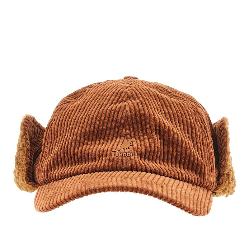 Kangol Kangol Corduroy Baseball Hat With Earflap - World Class Fashion
