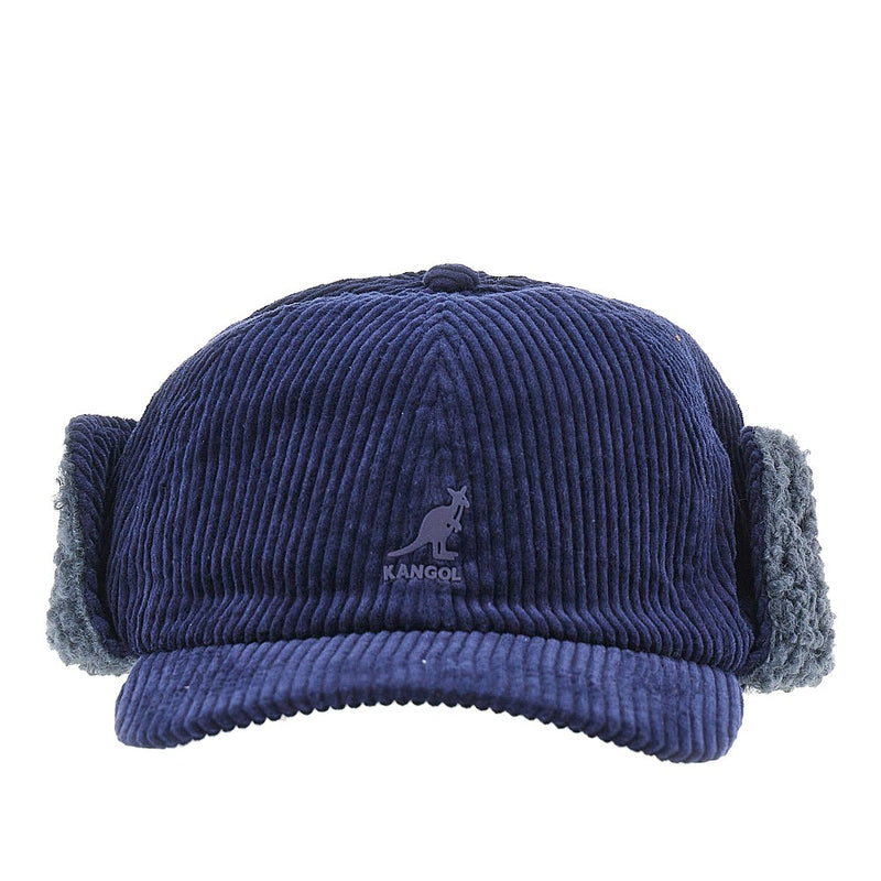 Kangol Kangol Corduroy Baseball Hat With Earflap - World Class Fashion