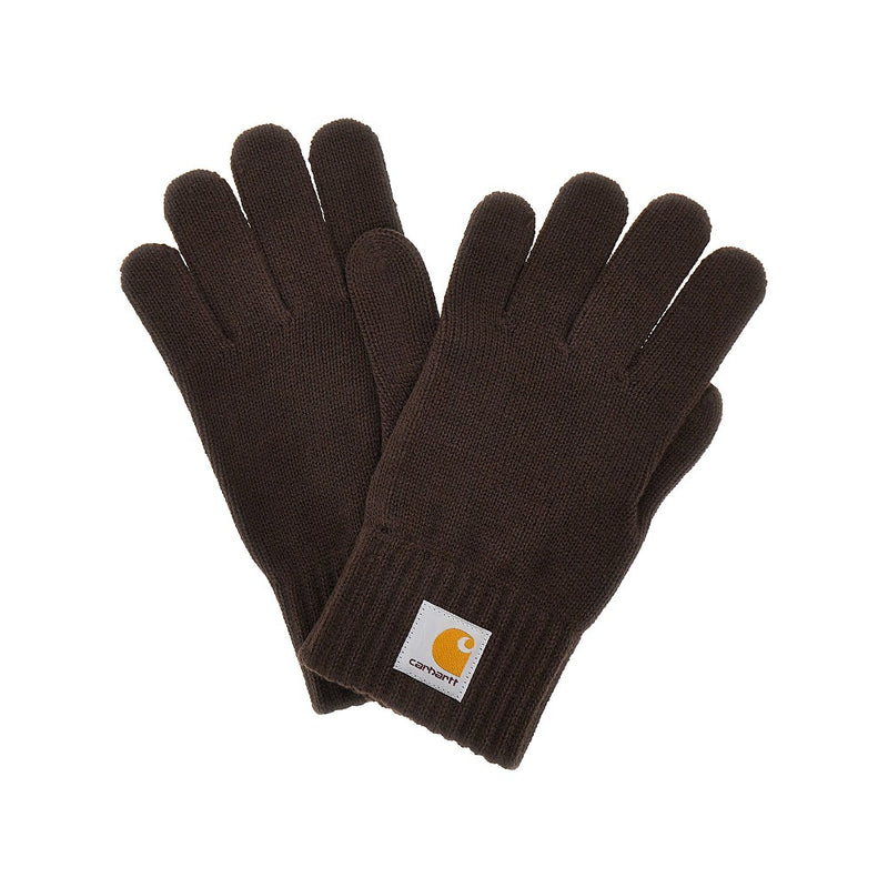 Carhartt WIP Carhartt WIP Watch Knitted Gloves Brown - World Class Fashion