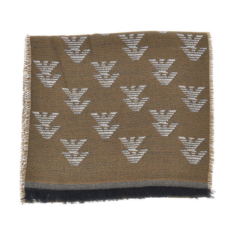 Emporio Armani Emporio Armani Knitted Scarf Beige Women - World Class Fashion