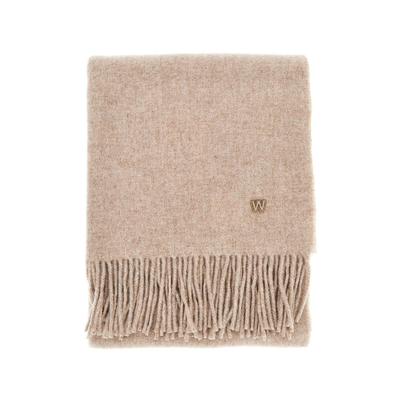 Max Mara Weekend Max Mara Weekend Wool Scarf Beige Women - World Class Fashion
