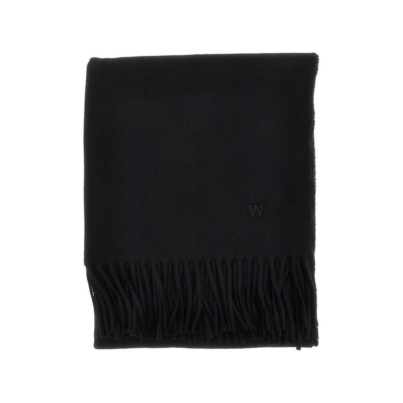 Max Mara Weekend Max Mara Weekend Wool Scarf Black - World Class Fashion