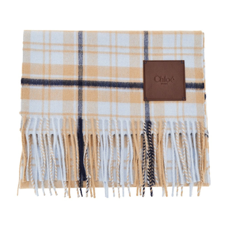 Chloe Chloe Highlanding Cashmere Scarf Multicolor - World Class Fashion