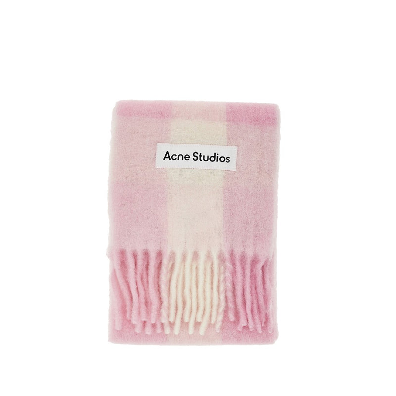 Acne Acne Mohair-blend Scarf Pink Women - World Class Fashion