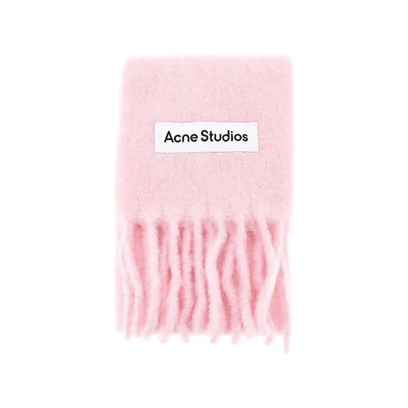 Acne Acne Mohair-blend Scarf Pink Women - World Class Fashion
