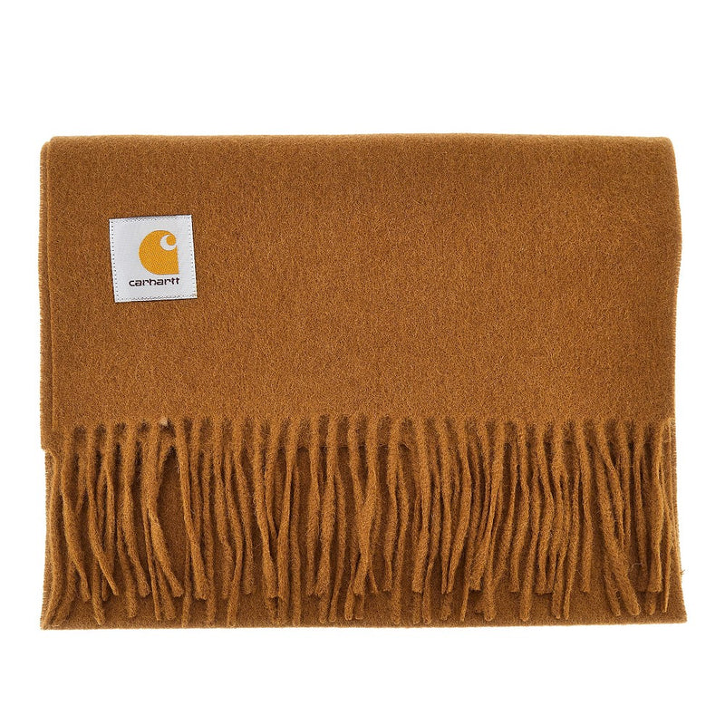 Carhartt WIP Carhartt WIP Clan Wool Scarf Brown - World Class Fashion