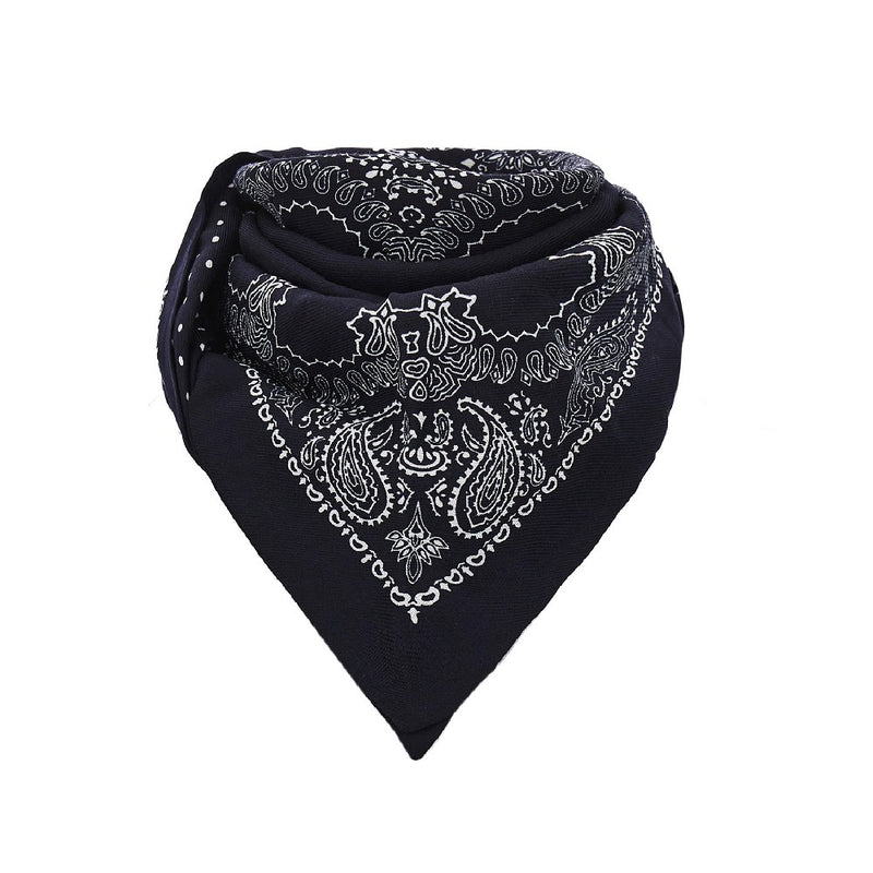 Destin Destin Wool Scarf With Bandanda Motif - World Class Fashion
