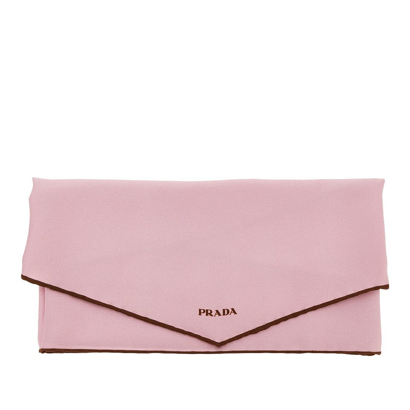 Prada Prada Silk Twill Scarf Pink Women - World Class Fashion