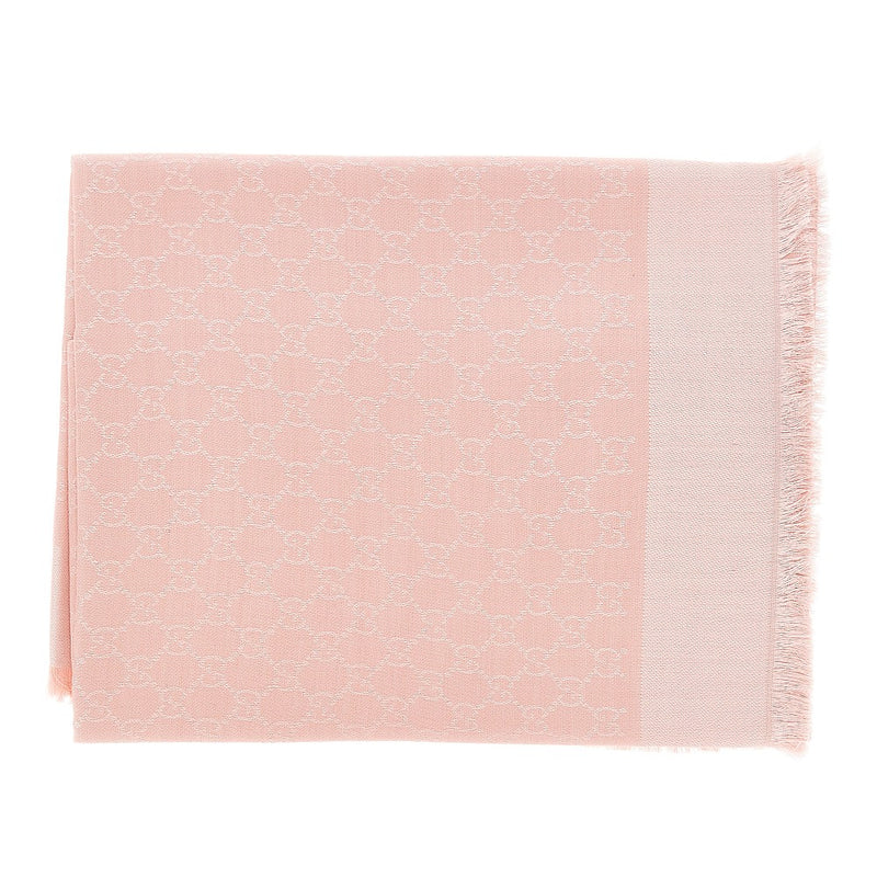 Gucci Gucci Silk and Wool Scarf Pink Women - World Class Fashion