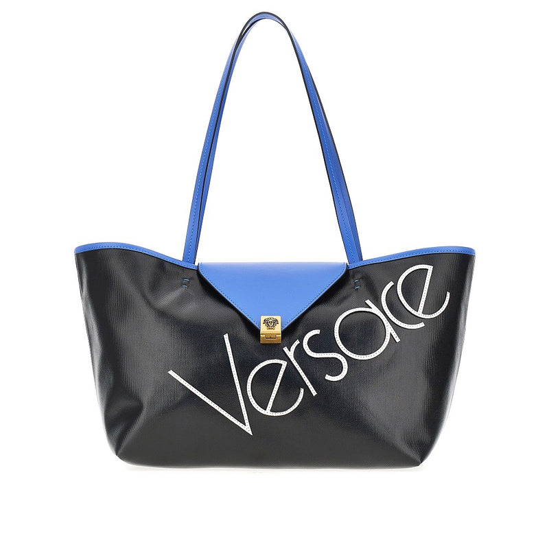 Versace Versace Vivian Small Shopping Bag Black - World Class Fashion