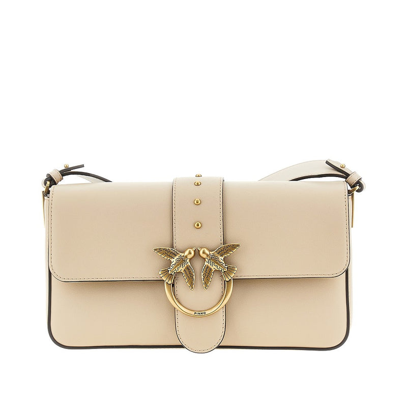 Pinko Pinko Love Bag Slouchy Beige Women - World Class Fashion