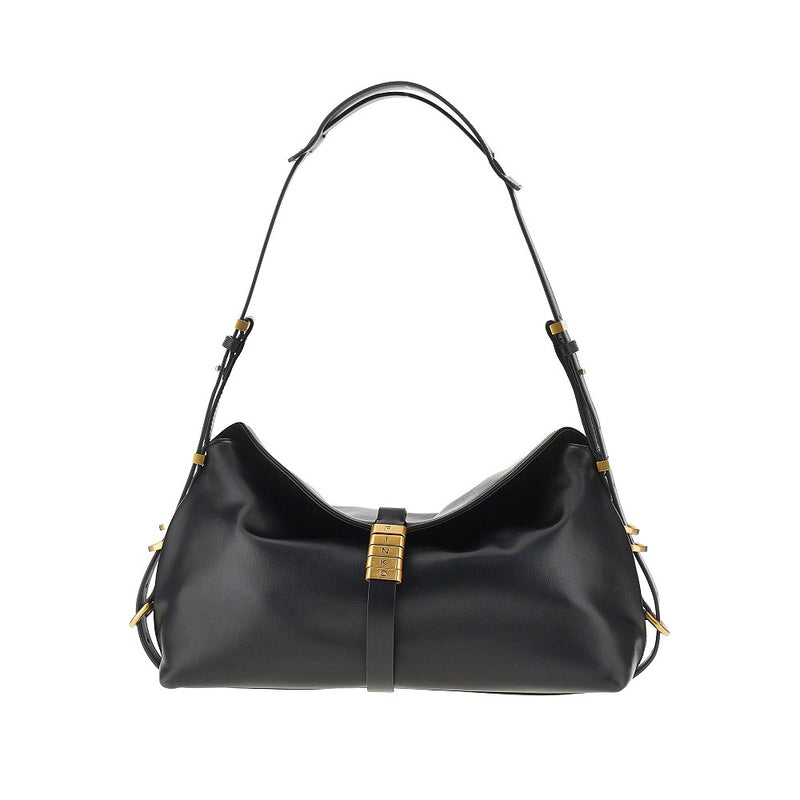 Pinko Pinko Medium Saddle Bag Baguette Black - World Class Fashion