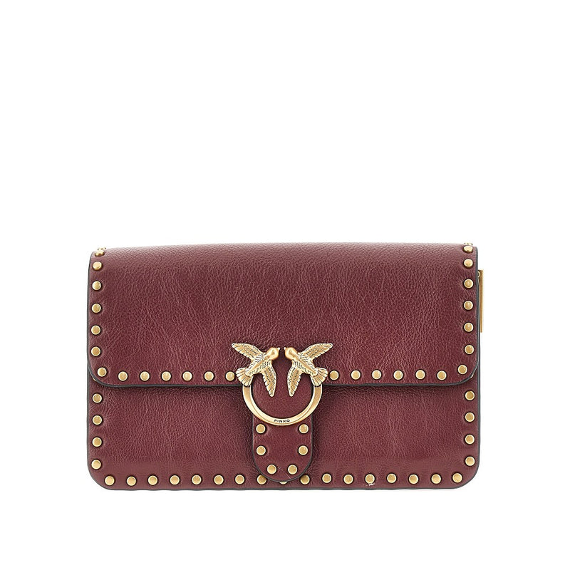 Pinko Pinko Love One Slouchy Bag Red - World Class Fashion