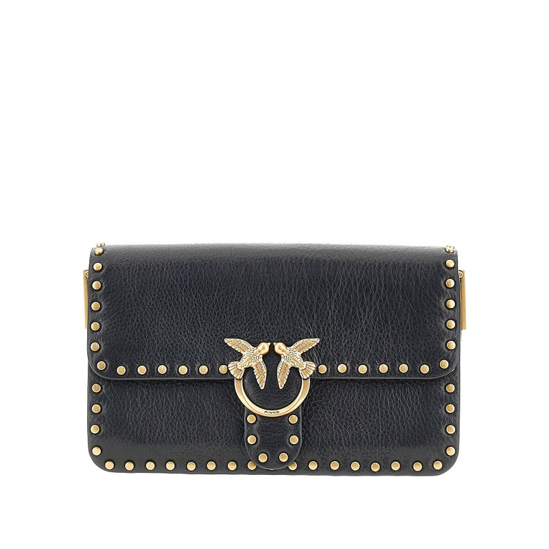 Pinko Pinko Small 'Love One Slouchy' Bag Black - World Class Fashion