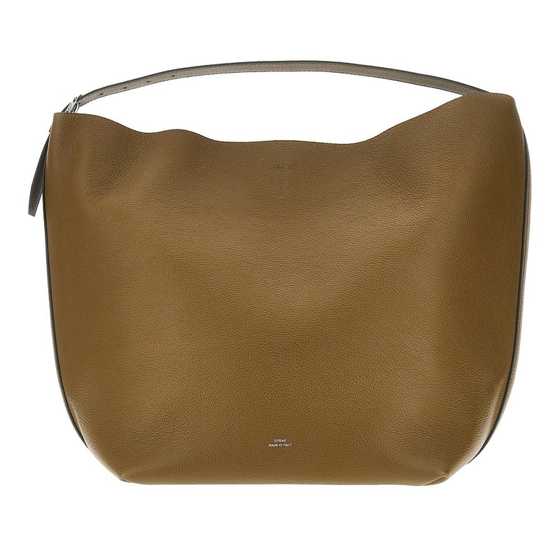 Toteme Toteme Grained Leather Tote Bag Green - World Class Fashion