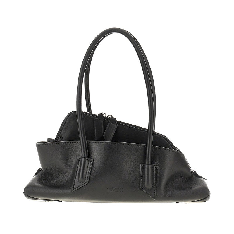 The Attico The Attico La Passeggiata Leather Bag Black - World Class Fashion