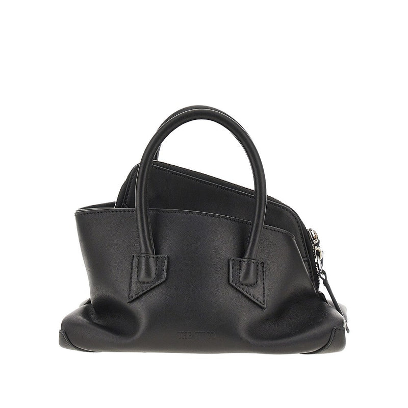 The Attico The Attico Leather Mini 'La Passeggiata' Bag Black - World Class Fashion