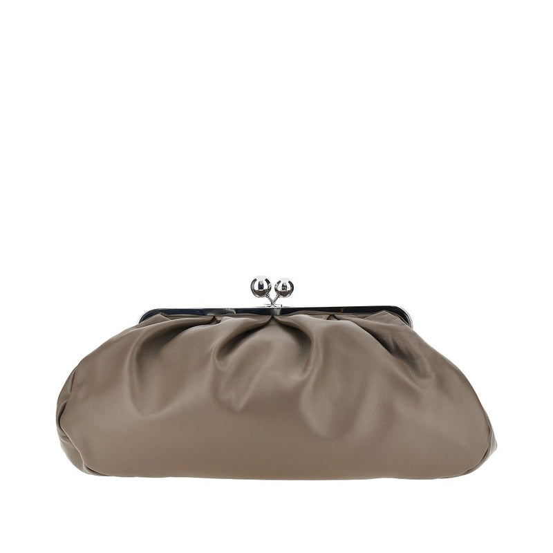 Max Mara Weekend Max Mara Weekend Pasticcino Leather Bag Grey - World Class Fashion