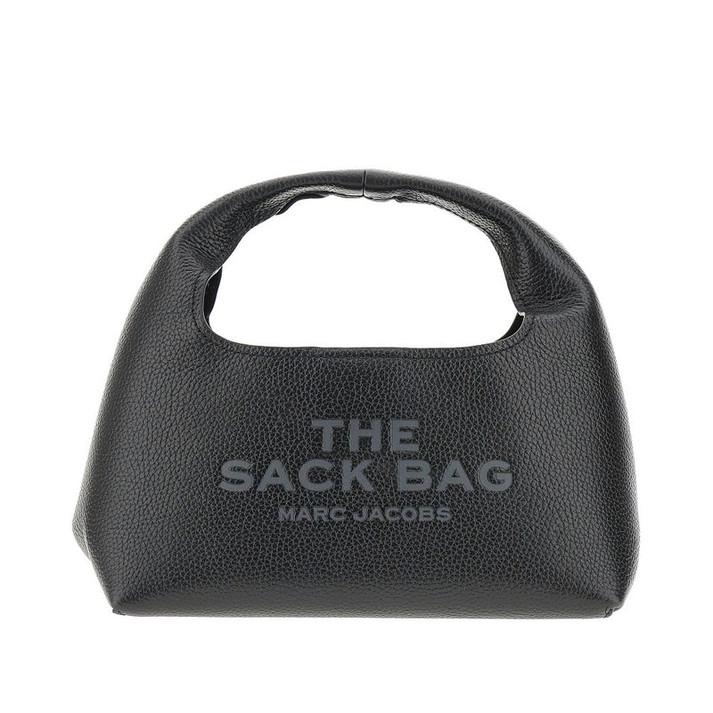 Marc Jacobs Marc Jacobs The Cheetah Mini Sack Leather Bag Black - World Class Fashion