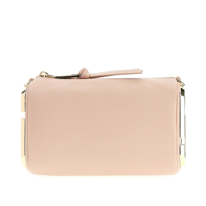 Marc Jacobs Marc Jacobs The Snapshot Grained Leather Shoulder Bag Pink - World Class Fashion