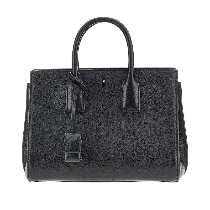 Saint Laurent Saint Laurent Small Sac De Jour Grained Leather Bag Black - World Class Fashion