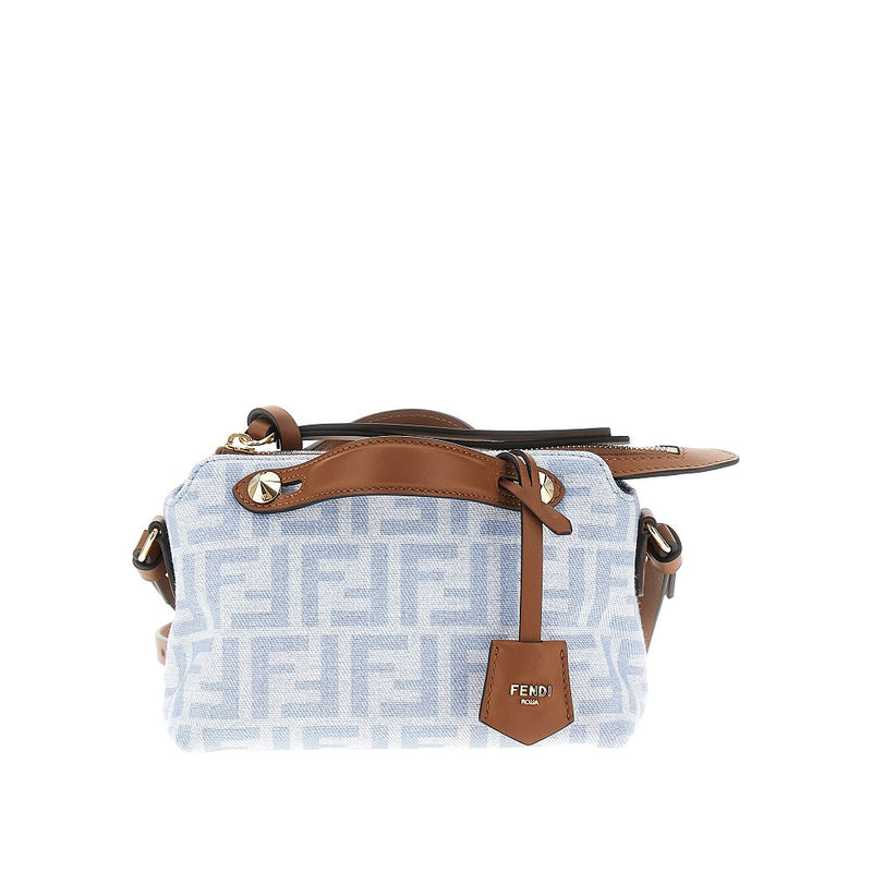 Fendi Fendi FF Denim Mini 'By The Way Soft' Bag Blue - World Class Fashion