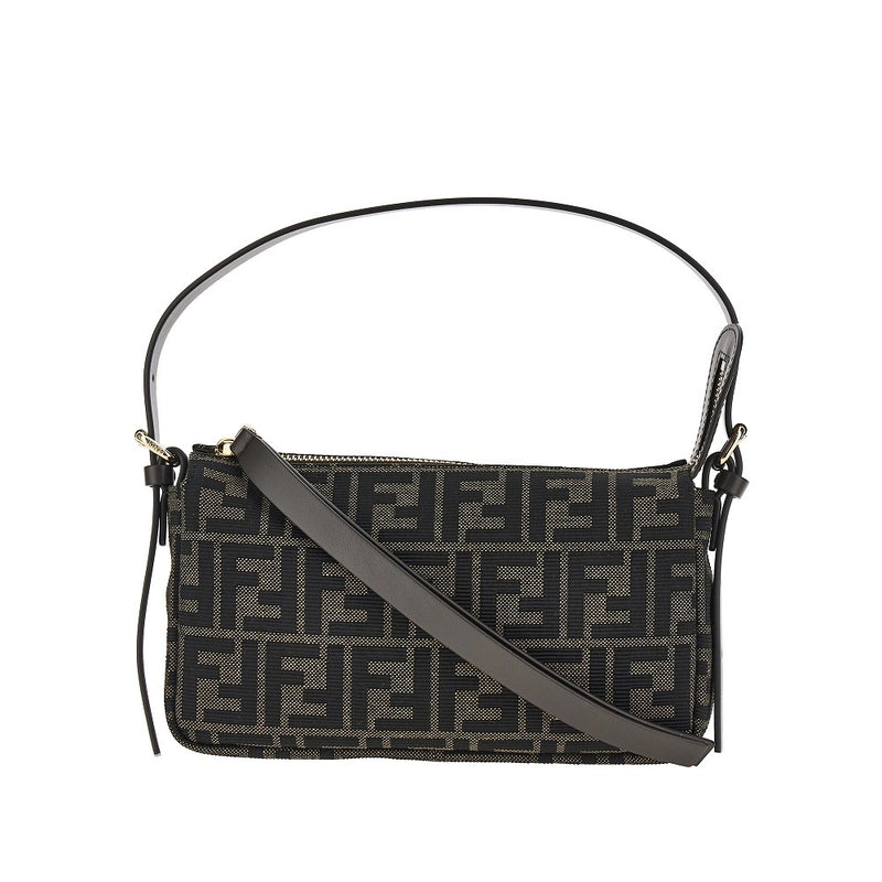 Fendi Fendi Zip Top Small Bag Brown Women - World Class Fashion